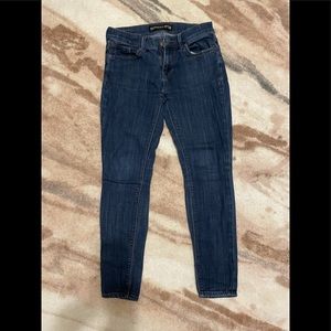 Express Medium Wash Skinny Jeans 0 Short